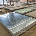 Plaque d'acier en zinc en ondulation en onde galvanisée pour panneau de toiture